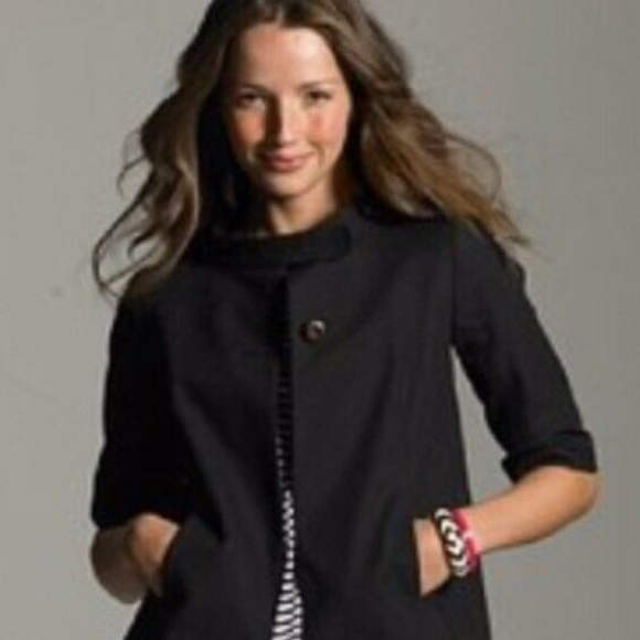 J. Crew Jackets & Blazers - J CREW San Telmo Refined Silk Canvas Coat  New